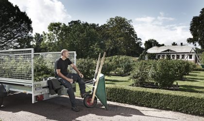 Släpvagn för fritid och trädgård från Fogelsta