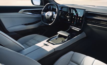 Framsäten och utsikt i Renault Espace