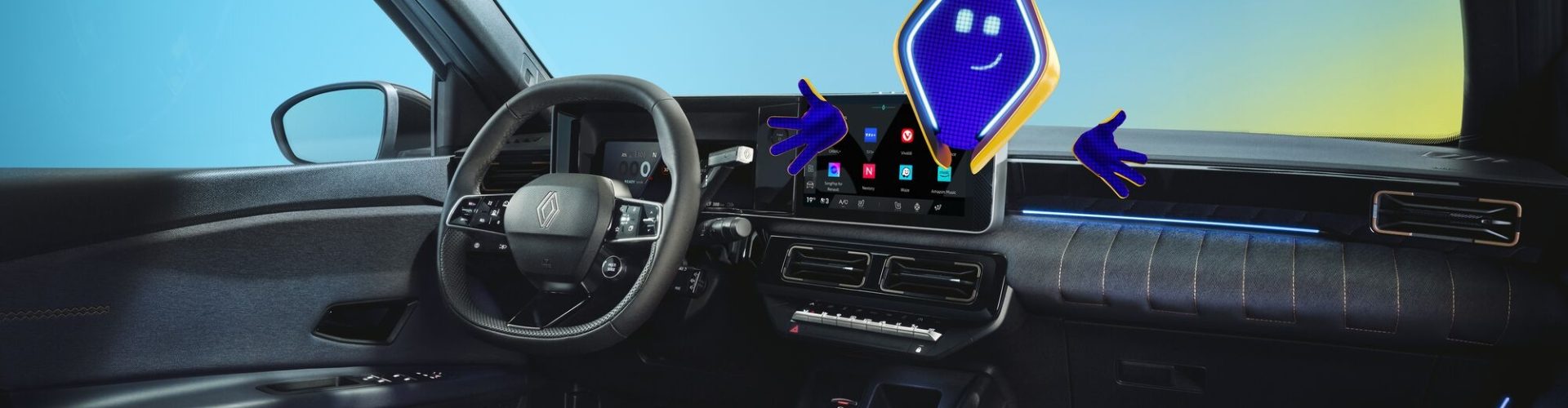 Interiör i Renault 4